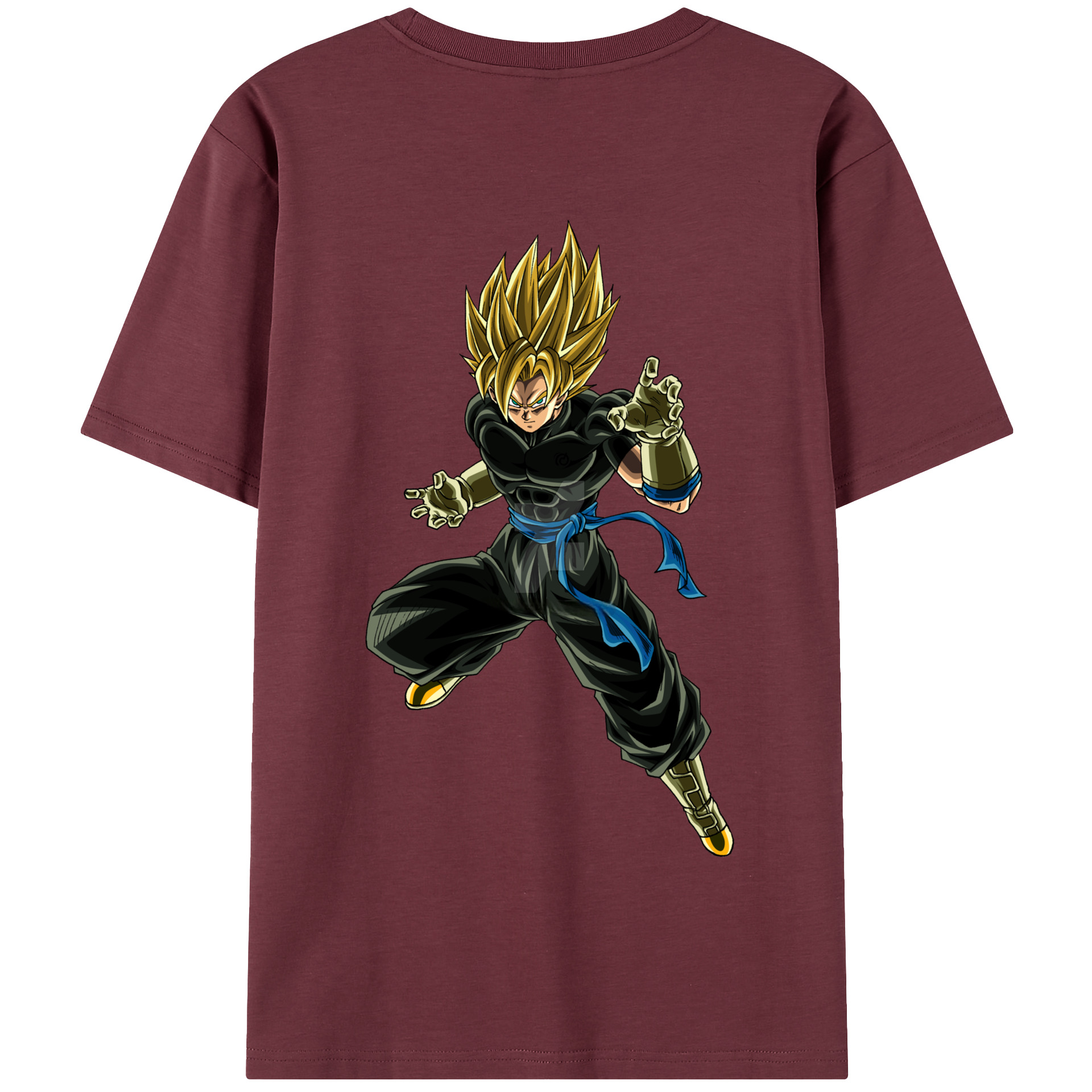 （画像用） ドラゴンボール ベジット DRAGON BALL Vegetto 綿100％半袖Tシャツ（背面プリント）